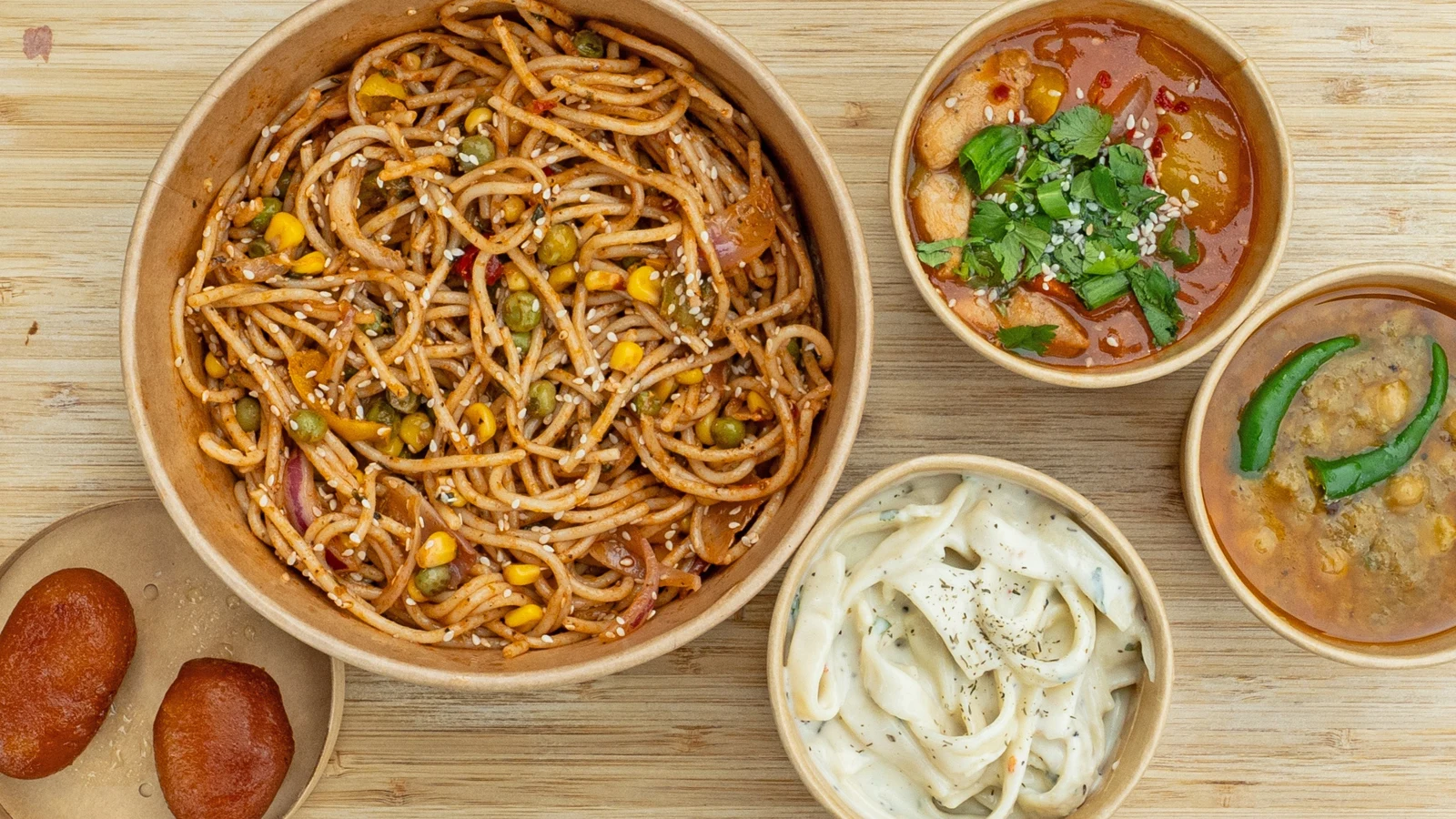 Chai Baithak dishes from the Deliveroo listing